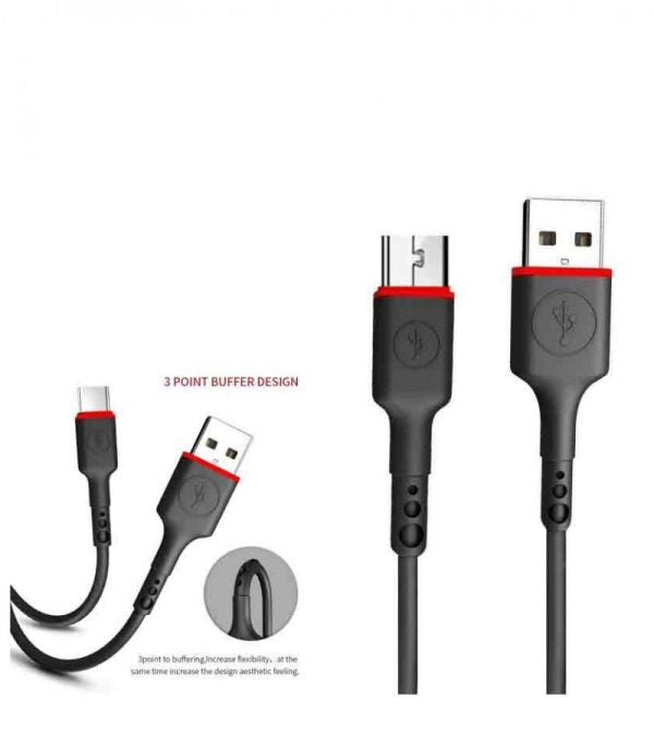 Akekio Micro Usb Data Cable-fast Charging 2.4a | Best Quality Android Charging Cable