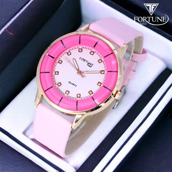 Fortune Times Ftc Ladies Quartz Analog Wrist Watch For Girls & Women (without Box)