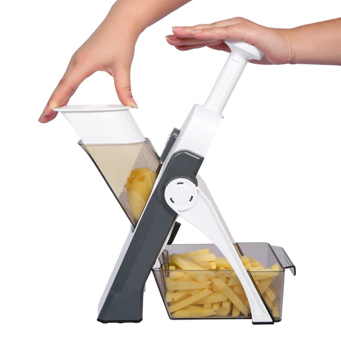 Mandoline Vegetable Cutter Slicer Chopper | Multi-function Cutter Vertical Vegetable Cutter Kitchen Shredder Grater